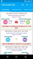 T20 Cricket LIVE - MobCric poster