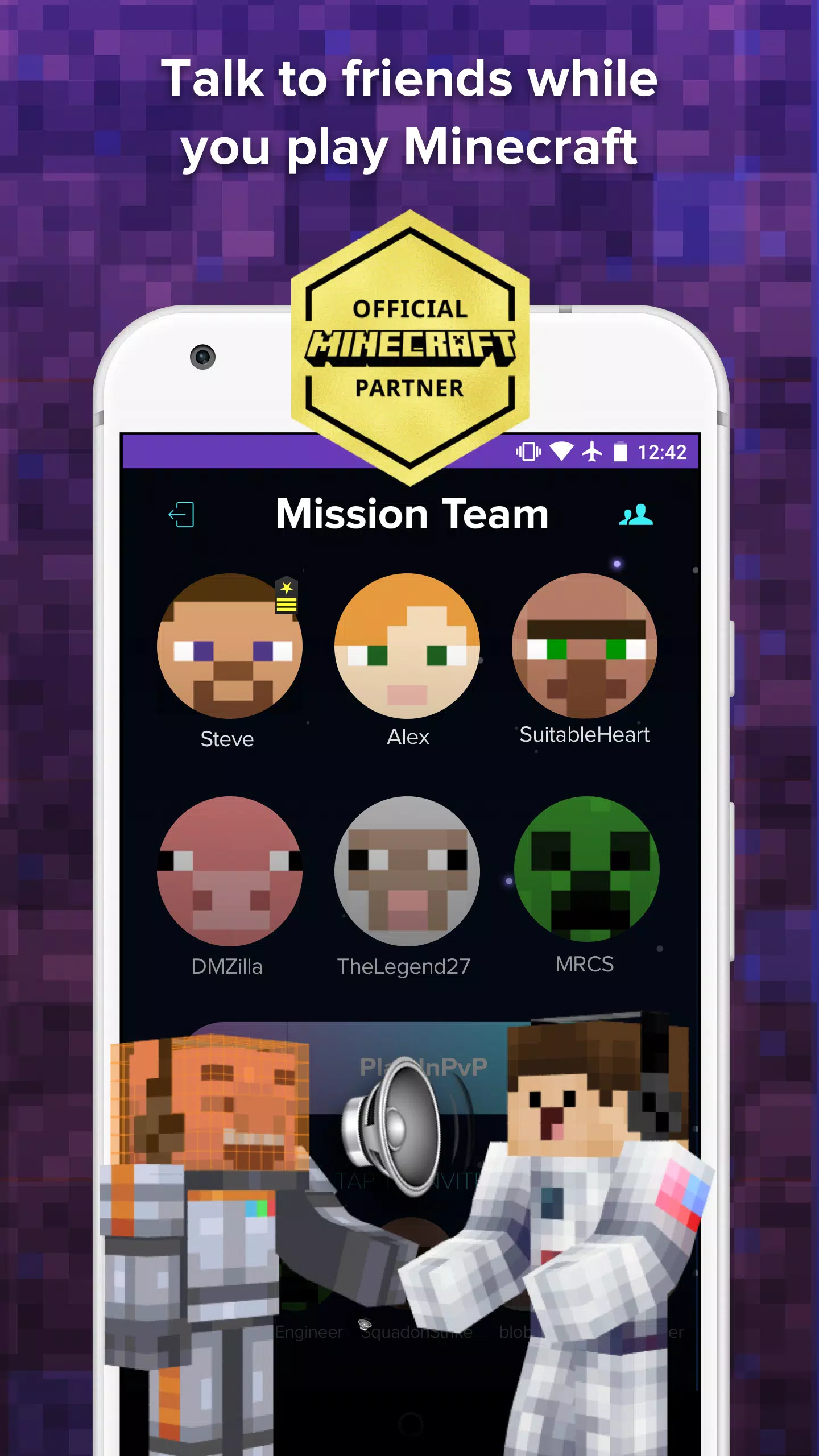 Android Indirme Icin Inpvp Minecraft Voice Chat Apk