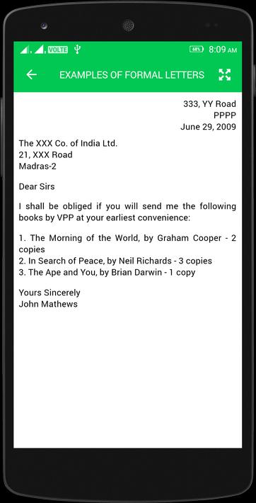 English Letter Writing for Android - APK Download