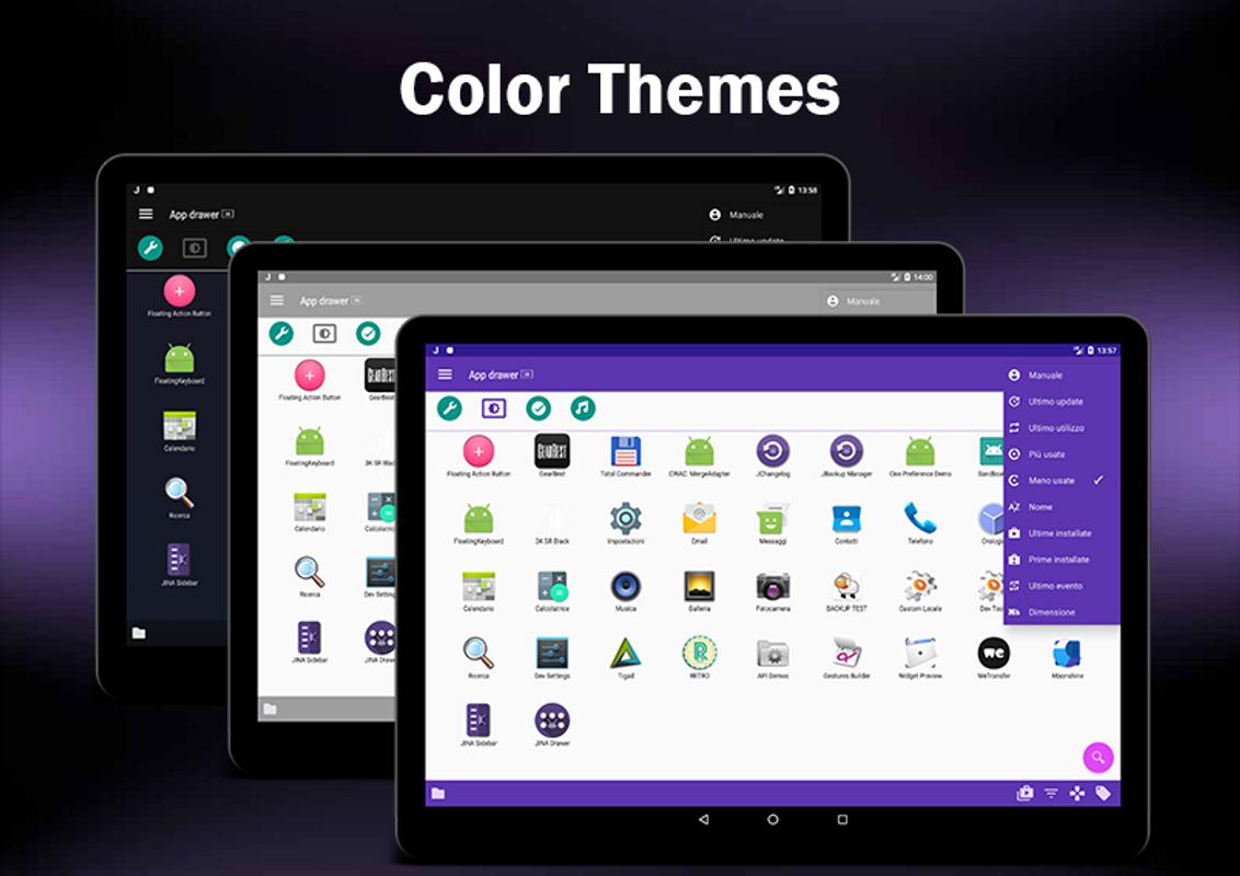 JINA App Drawer, Sidebar & Folder Organizer APK Download Free Tools