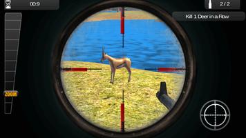 Deer Hunting : Sniper 3D capture d'écran 3