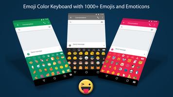 برنامه‌نما Emoji Keyboard Emoticon Emoji  عکس از صفحه