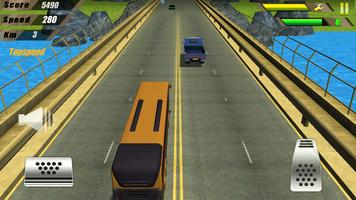 Speed Bus Racer captura de pantalla 2