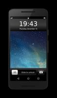 Slide to Unlock Lock Screen Affiche