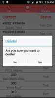 Bloqueador de llamadas y SMS captura de pantalla 1