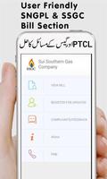 PTCL & Sui-Gas Bill Checker - Pakistan capture d'écran 1