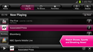 T-Mobile TV capture d'écran 3