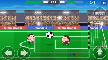 Mini Football/Soccer Head Cup Ekran Görüntüsü 2