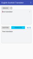 English Scottish Translator screenshot 1