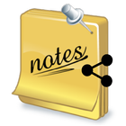 Note Share icon