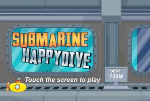 Submarine Happy Dive plakat