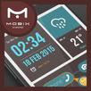 UCCW Brown Flat UI Skin APK
