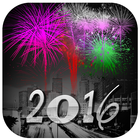 New Year Fireworks 2016-icoon