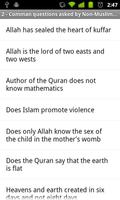 Islam FAQ تصوير الشاشة 2