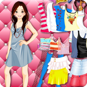 Prom Dress Up Girl Games icône