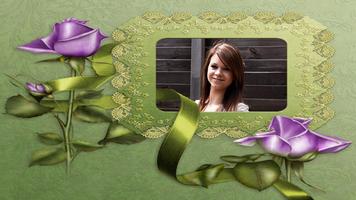 My Photo in Flower Frame imagem de tela 3