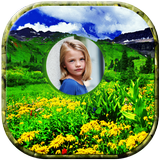 Nature Green Hill Photo Frame icon