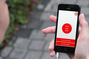 Emergency Help SMS captura de pantalla 1