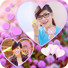 Picture Grid Art Frame Zeichen