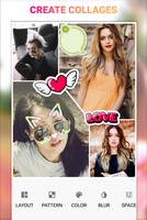 Picture Grid Art Frame постер