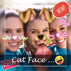 Selfie Cat Face icône
