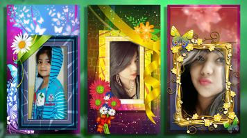 پوستر Flower Photo Frame