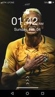 Neymar Barca, PSG & Brazil Lock Screen Affiche