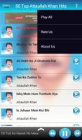 50 Top Attaullah Khan Hits captura de pantalla 3