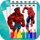 Superhero Coloring pages APK