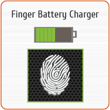 Finger Battery Charger Prank أيقونة