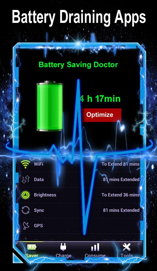 Draining battery