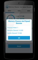 Memory Cleaner & Speed Booster capture d'écran 1