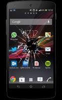 Crack Screen prank poster