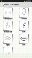 برنامه‌نما How to Draw People عکس از صفحه