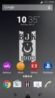 Besiktas - Xperia Theme স্ক্রিনশট 1