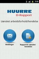Huurre H-Rapport poster