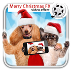 Merry Christmas Video FX icône