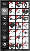 برنامه‌نما Text Tattoo: photo editor عکس از صفحه