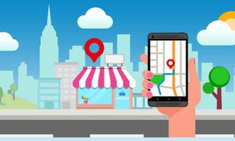 GPS موقع الجوال و عدد الباحث تصوير الشاشة 2