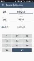 Decimal Subtraction screenshot 1