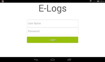 E-Logs Tablet App الملصق