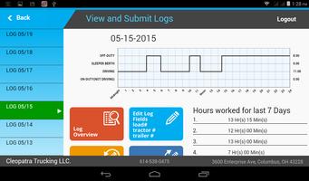 E-Logs Tablet App تصوير الشاشة 3