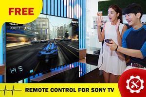 TV Remote for Sony পোস্টার