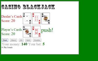 Blackjack 1-on-1 capture d'écran 3