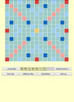 Scrabble Solitaire Affiche