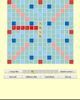 Scrabble Solitaire captura de pantalla 1