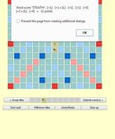 Scrabble Solitaire captura de pantalla 3