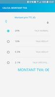 Calcul Montant TVA Ionic poster