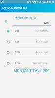 Calcul Montant TVA Ionic screenshot 1