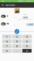 Kg to g / Kilograms to Grams Converter screenshot 1